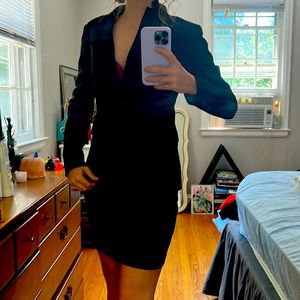Black suit jacket 00 petite. New,with tags